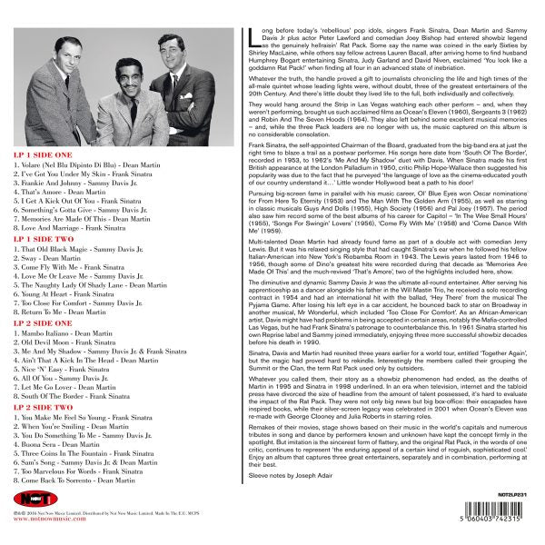 The Rat Pack - The Very Best Of The Rat Pack - Green Vinyl LP Record { vinyl }