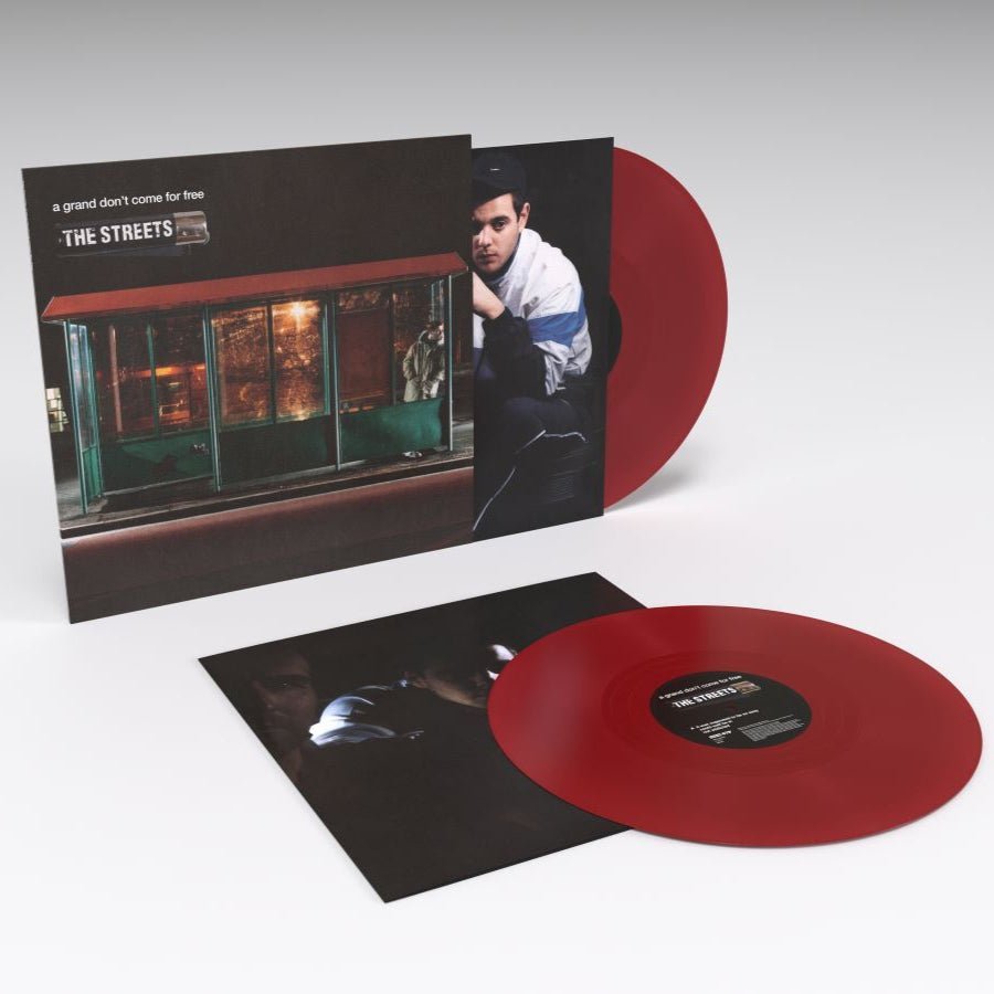The Streets - A Grand Don't Come For Free - Red Vinyl LP Record { vinyl }