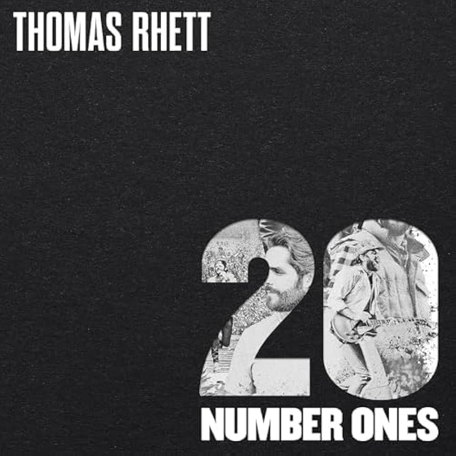 Thomas Rhett - 20 Number Ones - Silver Vinyl LP Record { vinyl }