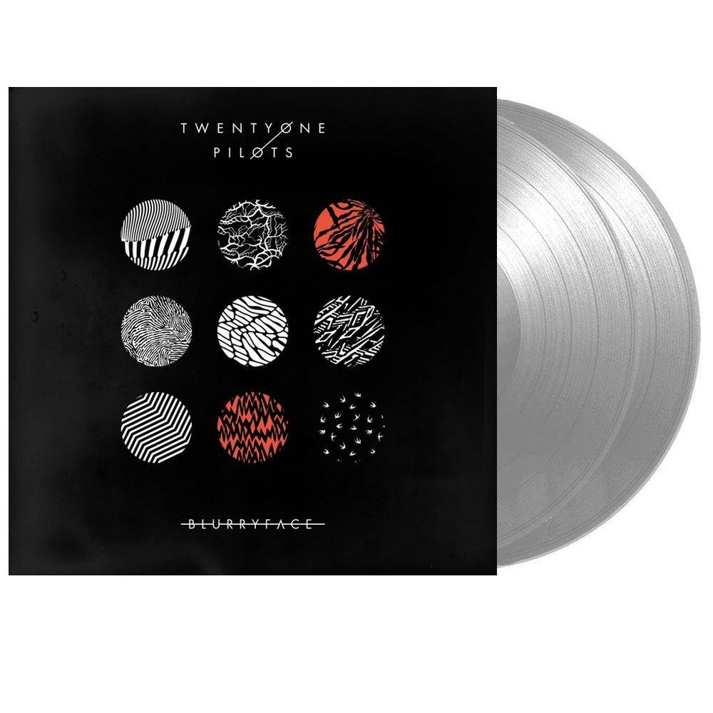 Twenty One Pilots - Blurryface - Silver Vinyl LP Record { vinyl }