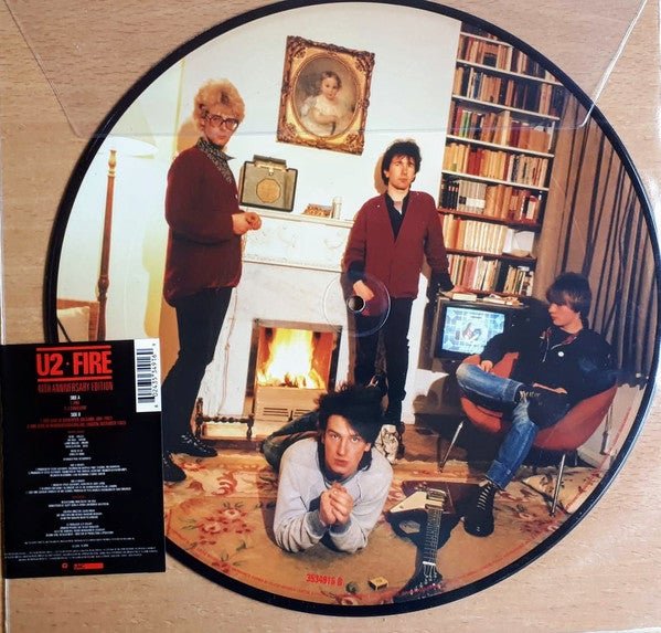 U2 - Fire - 40th Anniversary Picture Disc Vinyl LP Record { vinyl }