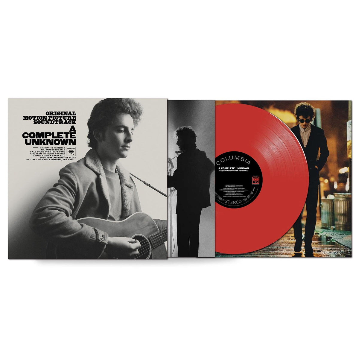 Various Artists - A Complete Unknown Original Soundtrack - Red Vinyl LP Record { vinyl }