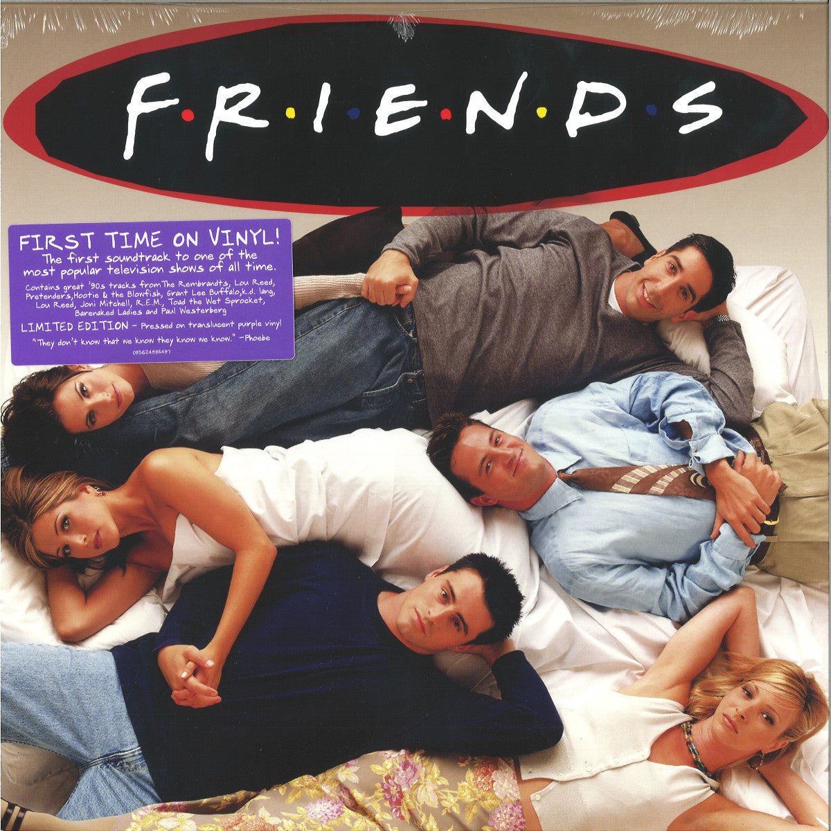 Various Artists - Friends - 25th Anniversary Pink Vinyl LP Record { vinyl }