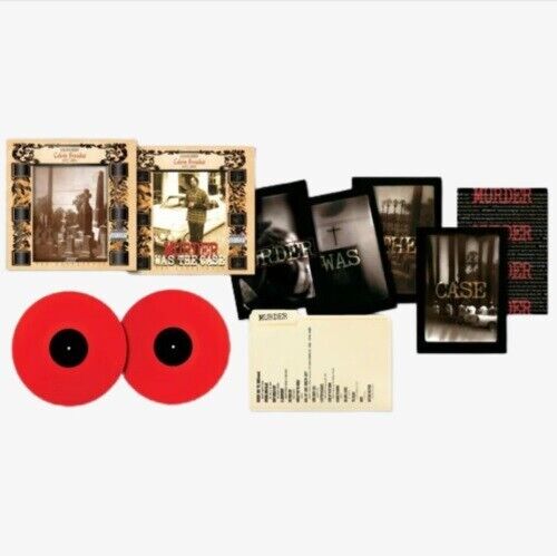 Various Artists - Murder Was The Case - Red Vinyl LP Record { vinyl }