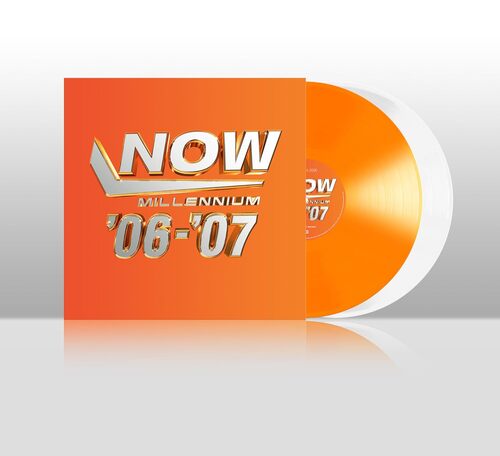 Various Artists – Now Millennium '06-'07 - Orange & White Vinyl LP Record { vinyl }