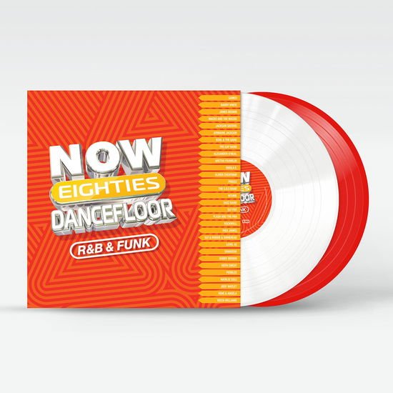 Various Artists - Now That’s What I Call 80s Dancefloor: R&B & Funk - Red & White Vinyl LP Record { vinyl }