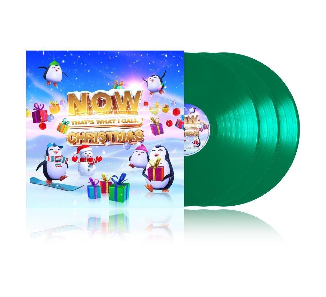 Various Artists - NOW That's What I Call Christmas - Green Vinyl LP Record { vinyl }