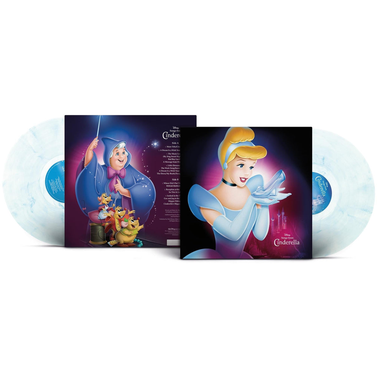Various Artists - Songs from Cinderella - Blue Marble Vinyl LP Record { vinyl }