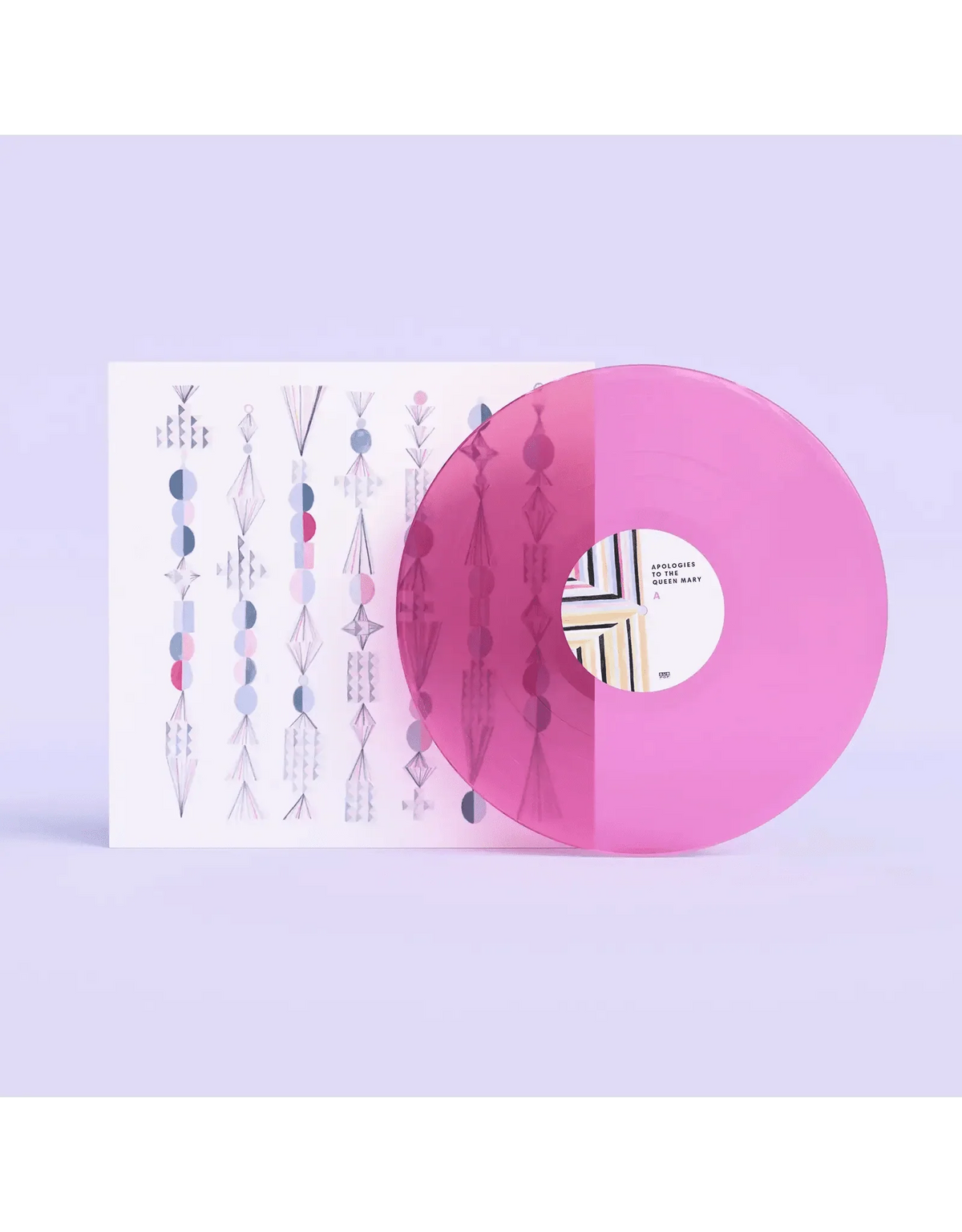 Wolf Parade - Apologies to the Queen Mary - Pink Vinyl LP Record { vinyl }