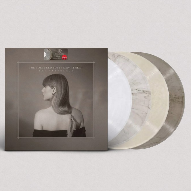 Taylor Swift - The Tortured Poets Department: The Anthology (Limited Edition Translucent Marbled Vinyl 4LP) { vinyl }