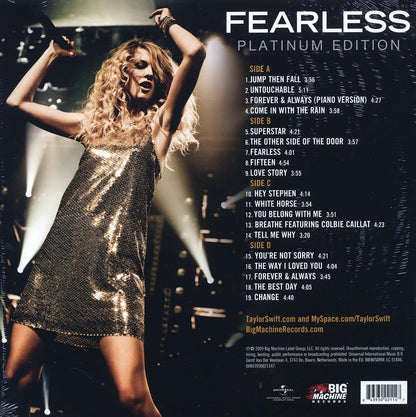 Taylor Swift - Fearless: Platinum Edition (180g Vinyl 2LP) { vinyl }