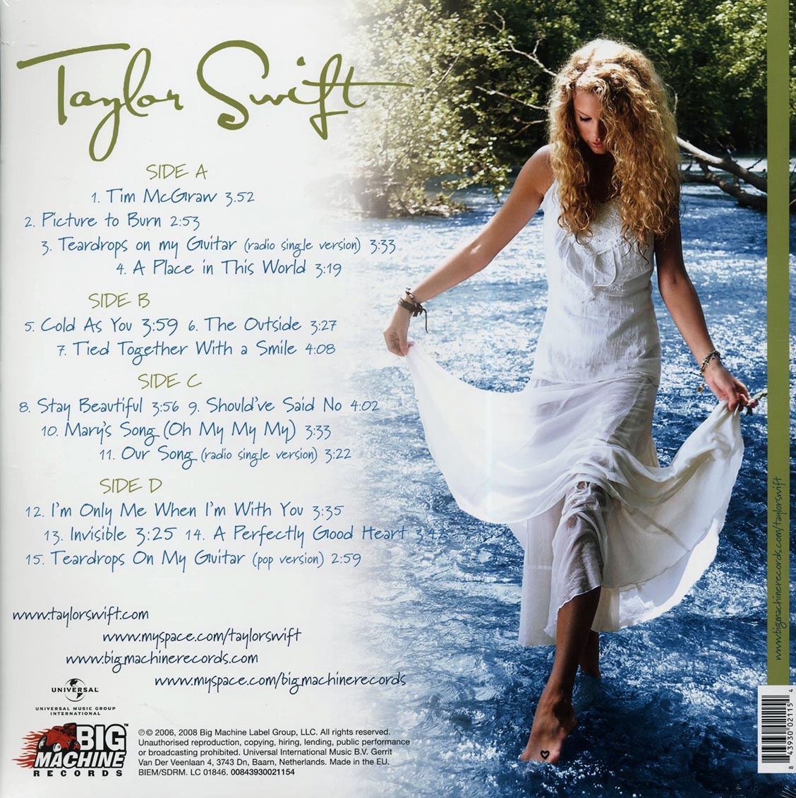 Taylor Swift - Taylor Swift (180g 2LP Vinyl) { vinyl }