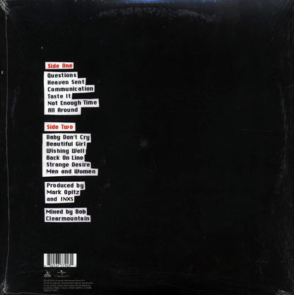 INXS - Welcome To Wherever You Are (incl. mp3, 180g) Vinyl Record { vinyl }