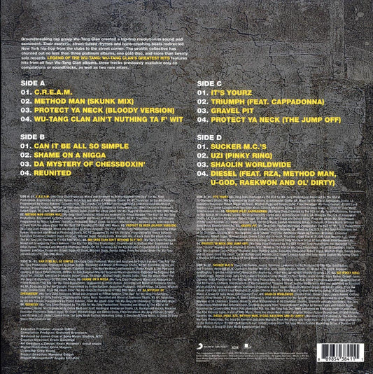 Wu-Tang Clan - Legend Of The Wu-Tang Clan: Wu-Tang Clan's Greatest Hits (Vinyl 2LP) { vinyl }