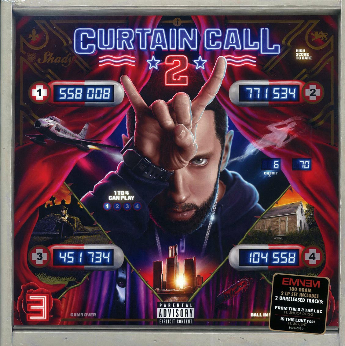 Eminem - Curtain Call 2 (2LP 180g Vinyl Record) { vinyl }