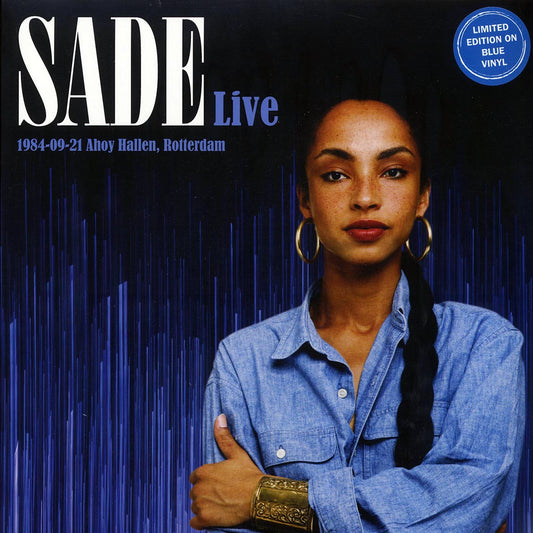Sade - Live 1984-09-21 Ahoy Hallen, Rotterdam (2LP Ltd. Colored vinyl record blue) { vinyl }