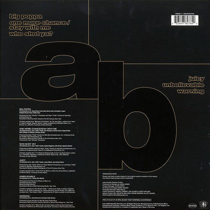 The Notorious BIG - Ready To Die Instrumentals (Limited Edition RSD Vinyl LP) { vinyl }