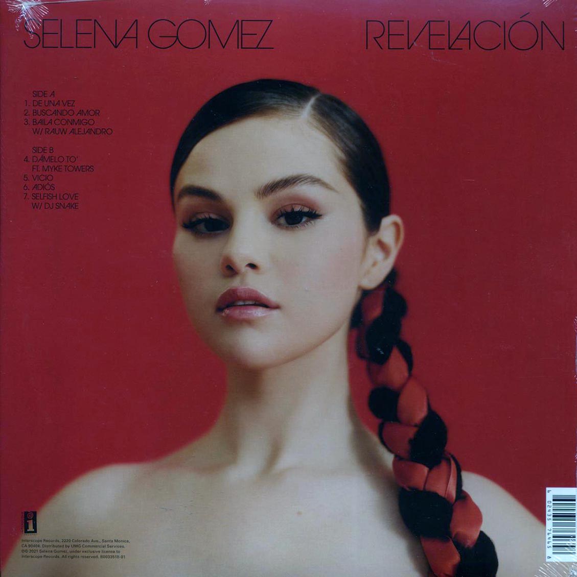 Selena Gomez – Revelación (Vinyl LP) { vinyl }
