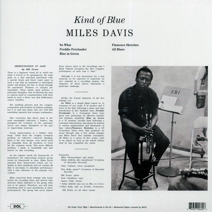 Miles Davis - Kind Of Blue (180g Blue Vinyl LP) { vinyl }
