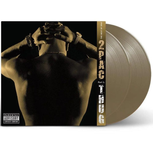 2Pac - The Best Of 2Pac - Part 1: Thug - Gold Vinyl LP Record { vinyl }