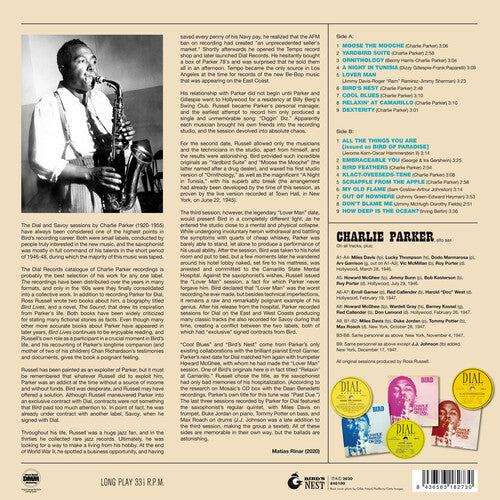 Charlie Parker - Bird Of Paradise: Best Of The Dial Masters [Limited 180-Gram GreenColored Vinyl] { vinyl }
