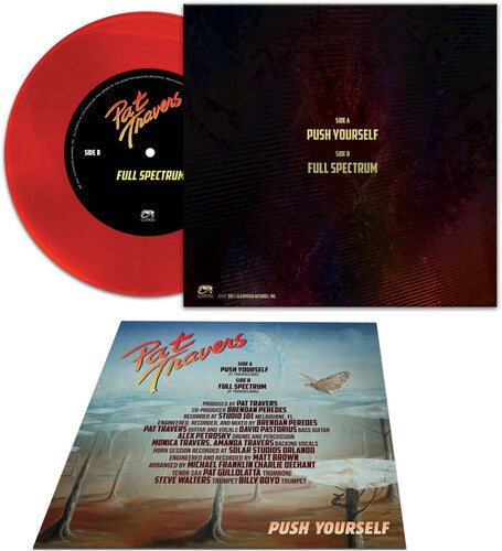 Pat Travers - Push Yourself [Red 7-inch] { vinyl }