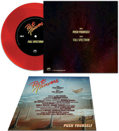 Pat Travers - Push Yourself [Red 7-inch] { vinyl }