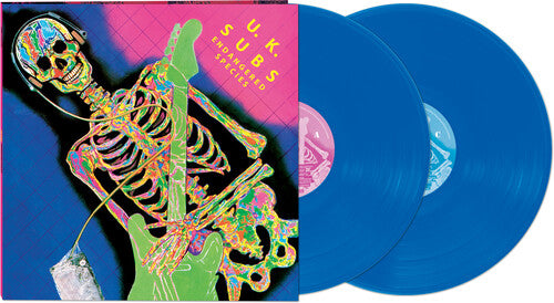 UK Subs - Endangered Species (translucent Blue) { vinyl }