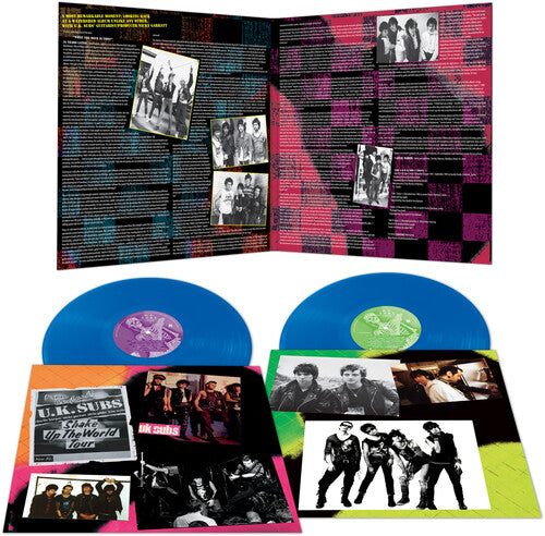 UK Subs - Endangered Species (translucent Blue) { vinyl }