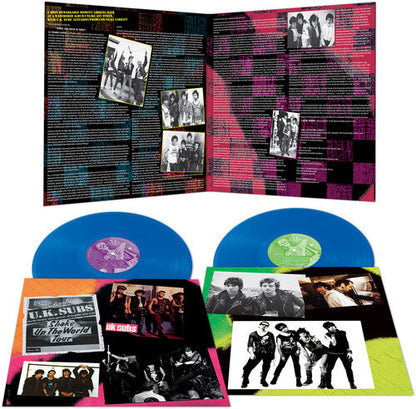 UK Subs - Endangered Species (translucent Blue) { vinyl }