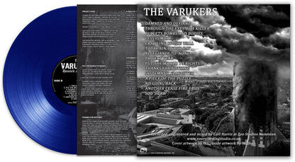 Varukers - Damned & Defiant - Blue { vinyl }