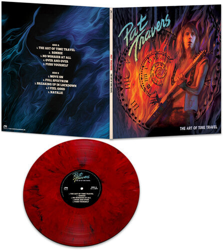 Pat Travers - The Art Of Time Travel - RED MARBLE { vinyl }