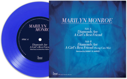 Mayilyn Monroe - Diamonds Are A Girl's Best Friend [Blue 7-inch] { vinyl }