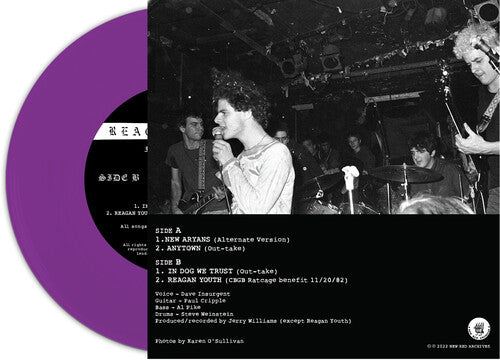 Reagan Youth - New Aryans - Purple { vinyl }