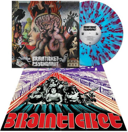 Brainticket - Psychonaut [Blue/red Splatter] { vinyl }