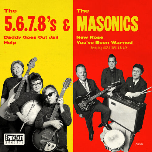 5.6.7.8's & the Masonics - Japan Tour { vinyl }