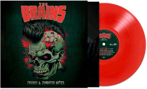 The Brains - Friends & Zombified Antics - Red { vinyl }