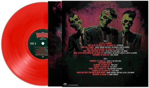 The Brains - Friends & Zombified Antics - Red { vinyl }