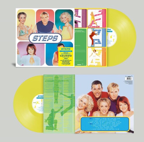The Steps - Steptacular [Neon Yellow 140-Gram] { vinyl }