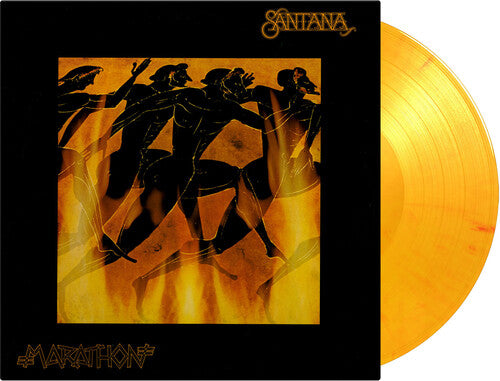 The Isley Brothers & Santana - Marathon - Limited 180-Gram Yellow, Orange & Red Marble { vinyl }
