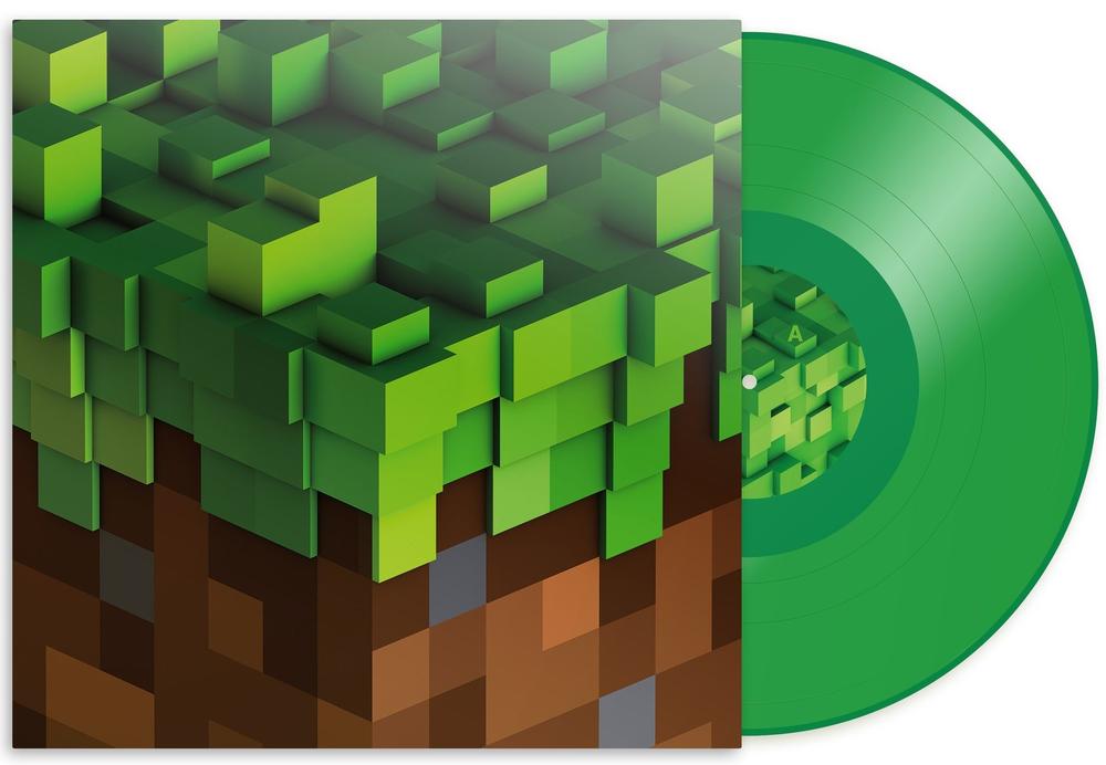 C418 – Minecraft Volume Alpha (Transparent Green Vinyl LP) { vinyl }