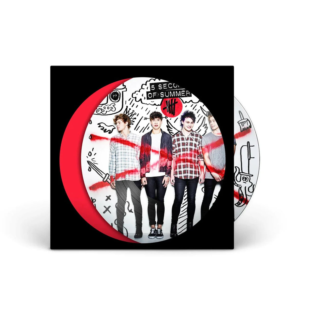 5 Seconds of Summer - 5 Seconds of Summer - 10th Anniversary Vinyl LP Picture Disc Record { vinyl }