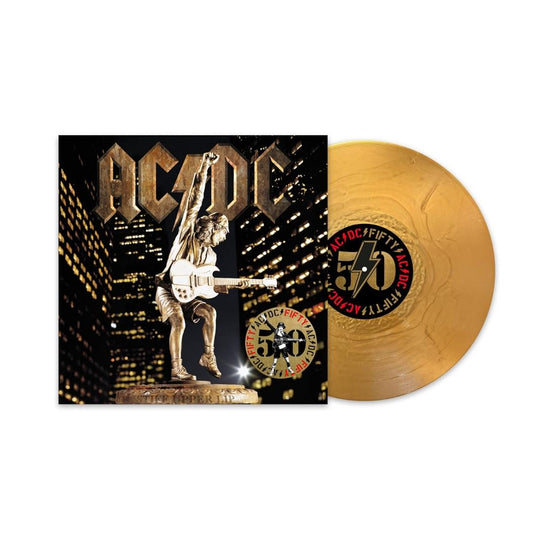 AC/DC - Stiff Upper Lip (50th Anniversary Edition, Gold Color Vinyl Record) { vinyl }