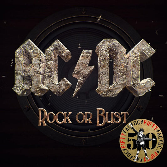 AC/DC - Rock Or Bust (50th Anniversary Edition, Gold Color Vinyl) { vinyl }