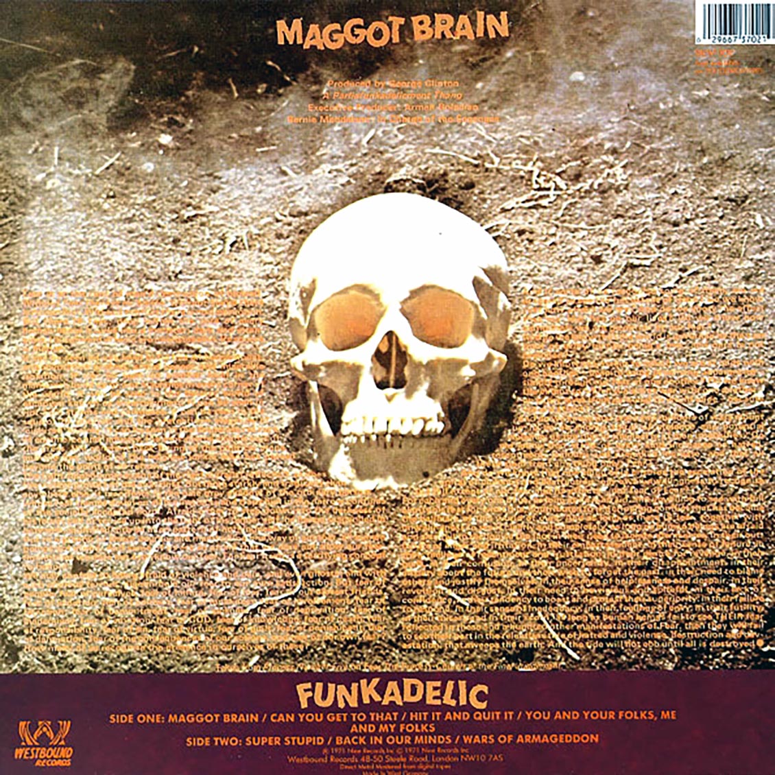 Funkadelic - Maggot Brain (LP Vinyl Record) { vinyl }
