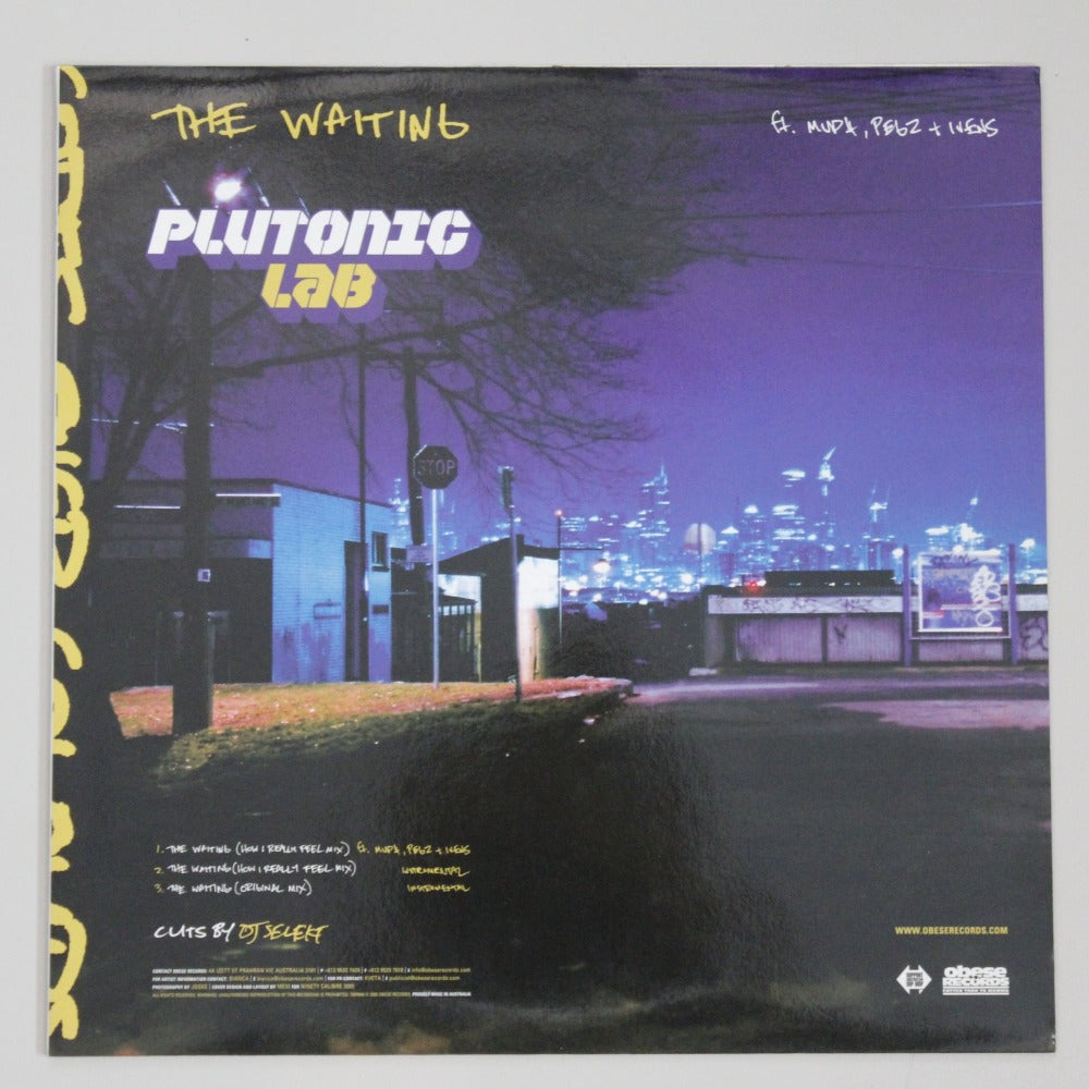 Plutonic Lab – The Waiting / Midnight On Pluto (First Pressing) Vinyl Record { vinyl }
