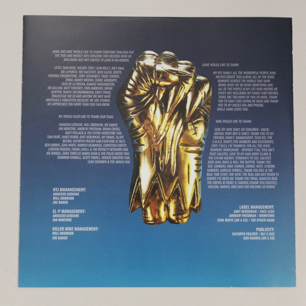 Run The Jewels - Run The Jewels 3 (First Pressing) Vinyl Record { vinyl }