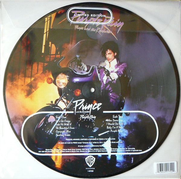 Prince and The Revolution - Purple Rain (Limited Edition Picture Disc Vinyl LP) { vinyl }