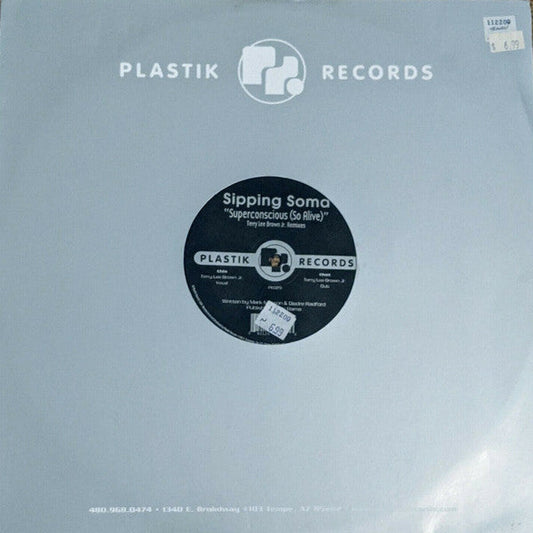 Sipping Soma - Superconscious (So Alive) (Terry Lee Brown Jr. Remixes) (12") Vinyl Record { vinyl }