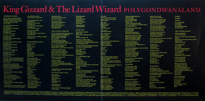 King Gizzard and The Lizard Wizard - Polygondwanaland (4-Color Vinyl, download of live show, lyric insert, poster) Vinyl Record { vinyl }